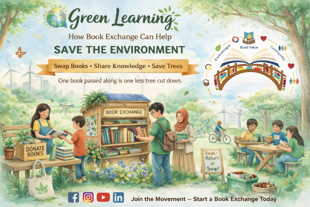 Book Exchange Can Help Save the Environment